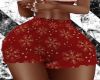 [P2]Red Christmas Shorts
