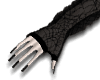 goth spidey gloves
