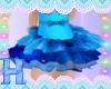 MEW kid blue galaxy tutu