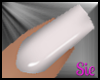 Nails - Whitish (med)