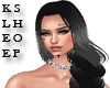[KS] BLACK GREY HAIR SKV