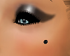 black glam piercing face