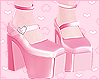 Chunky Pumps Pink