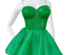 emerald lace corset