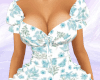 * BLUE FLORAL DRESS
