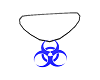 Toxic blue necklaces