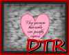 ~DTR~I love you