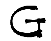 simple uppercase G
