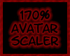 м| 170% Avatar Scaler