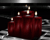 Candle Red Noir Two