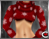 *SC-Snoflake Sweater Red