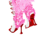 Ooo SHE SEXY FUR HEELS