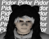 P. Furry hat with hair