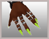 llY4ll Nails ring argent
