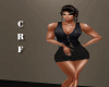 CRF*RLS BLK Ruffle Denim