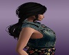 Black Low Ponytail