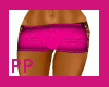 Pink PVC Shorts