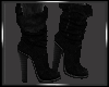 [SD] Slouch Boots Black