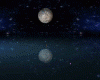 Particles Moon Room