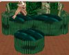 [DJC] Green circle sofa