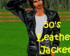 ! Leather Jacket ~ 50's