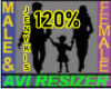 Avi Scaler Resize 120%