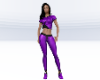 Purple Nikee outfit