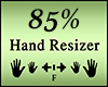 Hand Scalar 85%