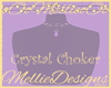 [M]Crystal Choker~Purple