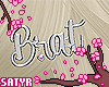 Brat Hairclip Silver