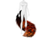 Orange Furry Tail