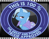 trixie approved sticker
