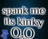 [G] spank me headsign