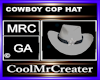 COWBOY COP HAT