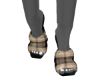 PLAID BURB3RRY MULES