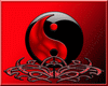 Yin Yang Red-Black Frame