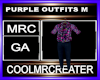 PURPLE OUTFITS M