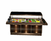 Elegant Golden Salad Bar