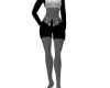 Blk/wht outfit