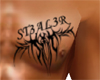 BBJ ST3AL3R chest tattoo