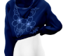 back flower hoodie