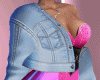 Nadie Jacket Add on Blue