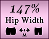 Hip Butt Scaler 147%