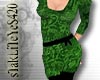 Green Top Black Capris