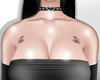 D. Blk top+necklace