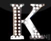 K letters ambient lamp