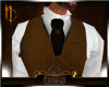 [N] Steampunk Brown Vest