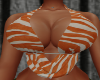 Ember Orange Halter Top