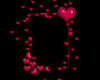 Valentine pink hearts