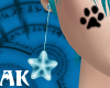 [AK]Blue Star Earings